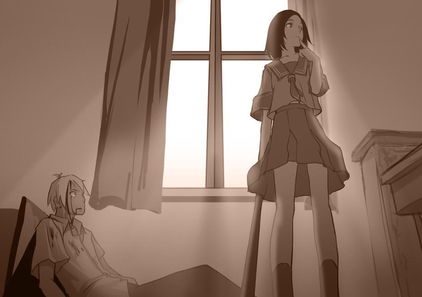juuzawa juu and satsuki miya (denpa teki na kanojo) drawn by as109
