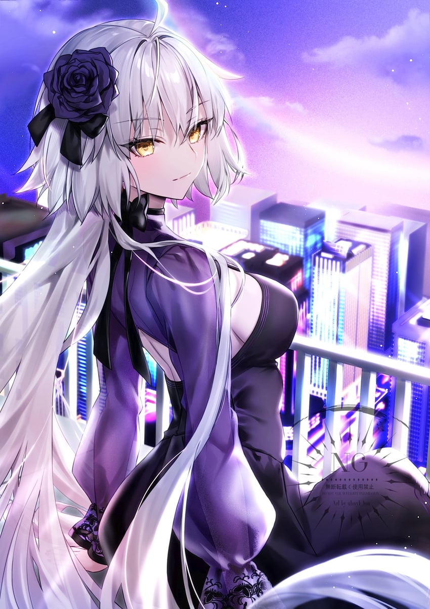 jeanne d'arc alter (fate and 1 more) drawn by hane_yuki
