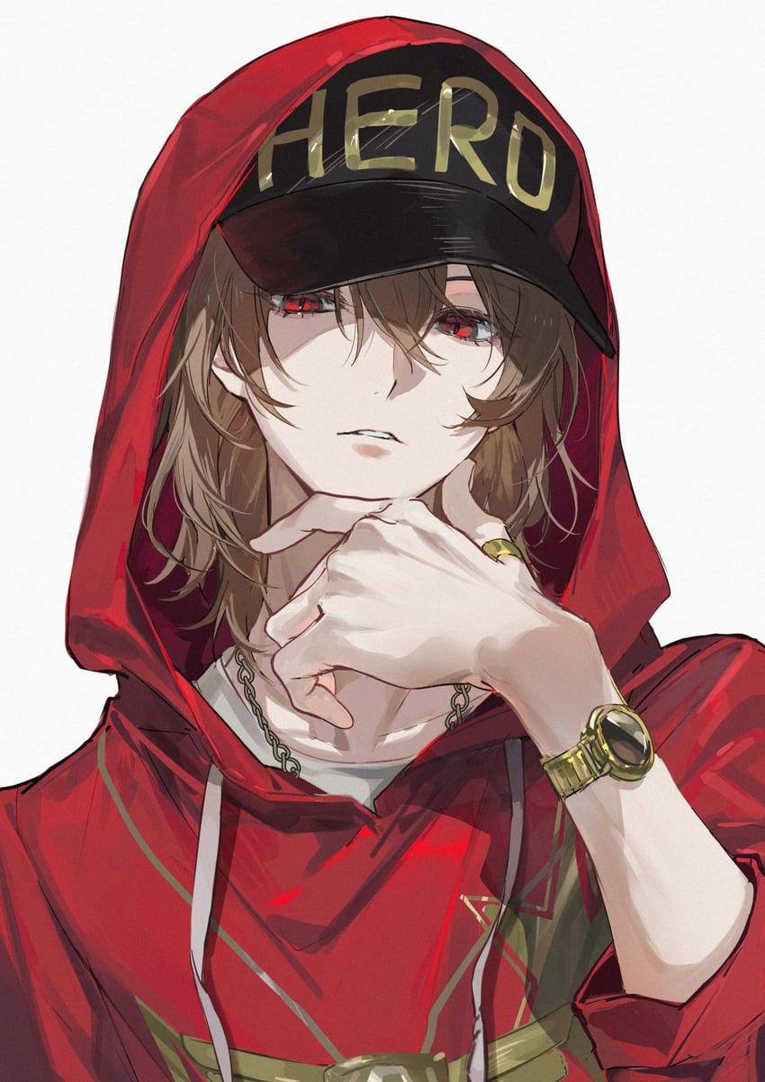 akechi gorou (persona and 2 more) drawn by doran_(doran7280)