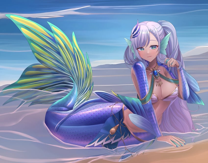 pavolia reine (hololive and 1 more) drawn by zephylyne
