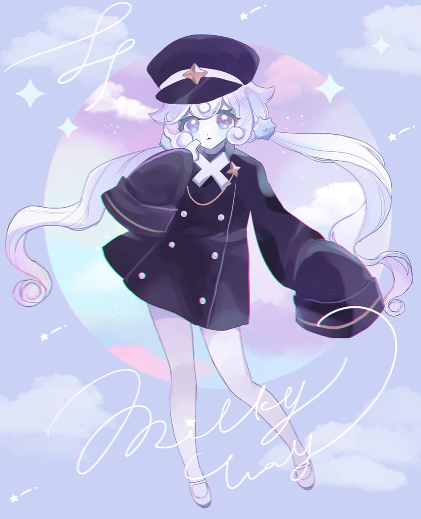 milky way cookie (cookie run and 1 more) drawn by mamimumemo