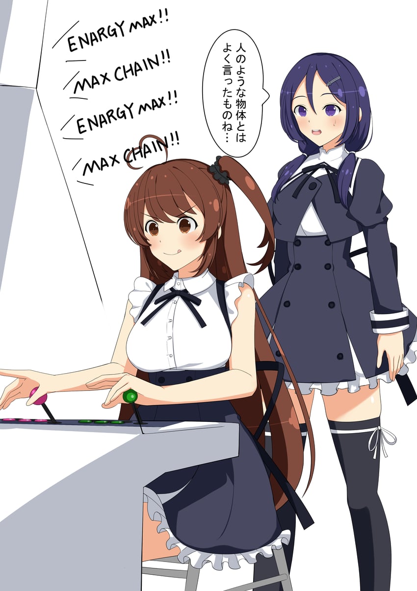 takasuga tsukushi and watanabe akane (assault lily) drawn by senri_(senri03151221)