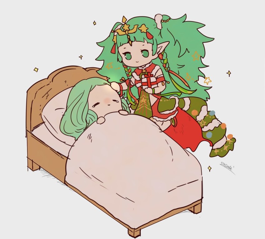 rhea and sothis (fire emblem and 2 more) drawn by sasaki_(dkenpisss)