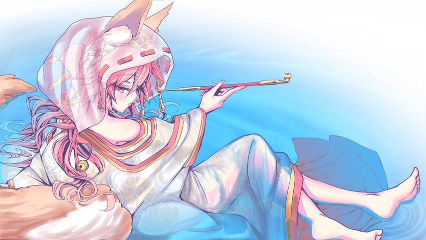 tamamo and tamamo no mae (fate and 1 more) drawn by wisespeak