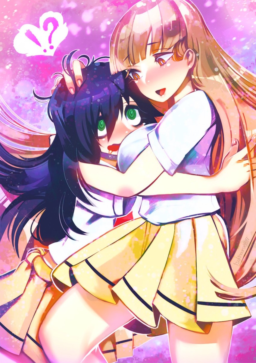 kuroki tomoko and katou asuka (watashi ga motenai no wa dou kangaetemo omaera ga warui!) drawn by hakkasame