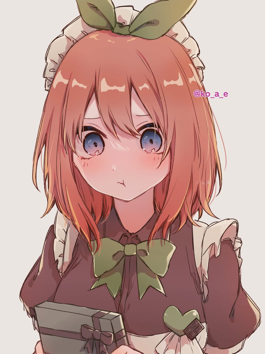 nakano yotsuba (go-toubun no hanayome) drawn by inami_koa