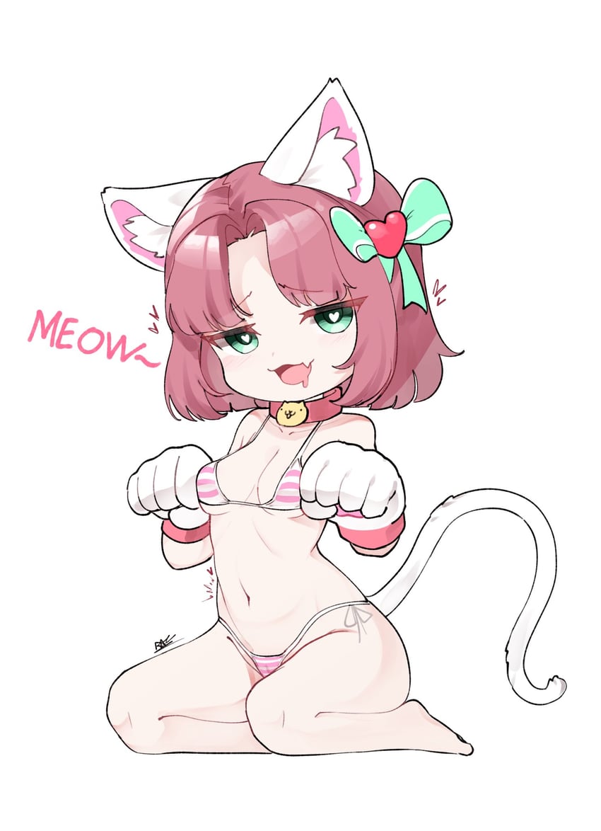 cat and moneko (nyanko daisensou) drawn by rak_rak_yee
