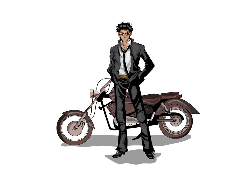 harima kenji (school rumble) drawn by kalath666