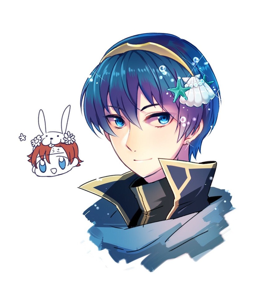 marth and roy (fire emblem and 3 more) drawn by tamaki_(yithtk)