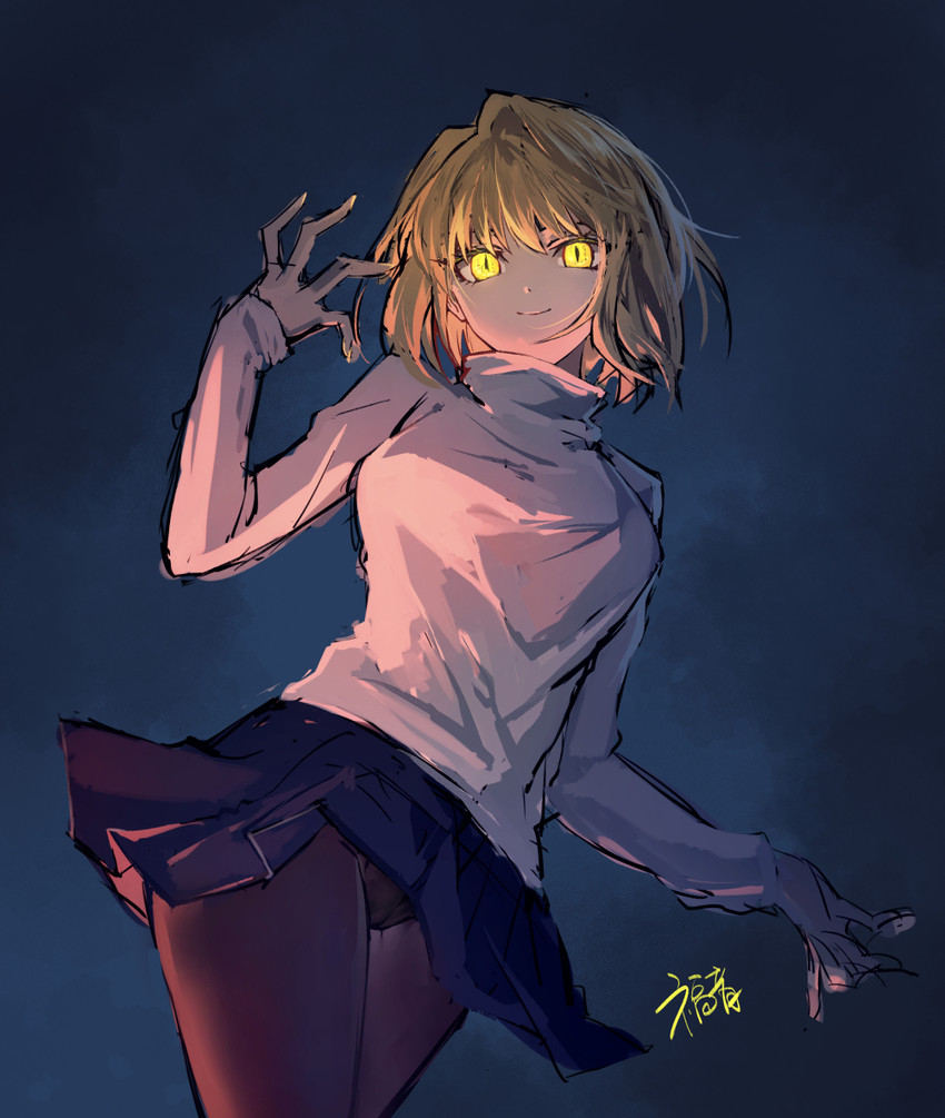 arcueid brunestud and red arcueid (tsukihime) drawn by gogatsu_fukuin