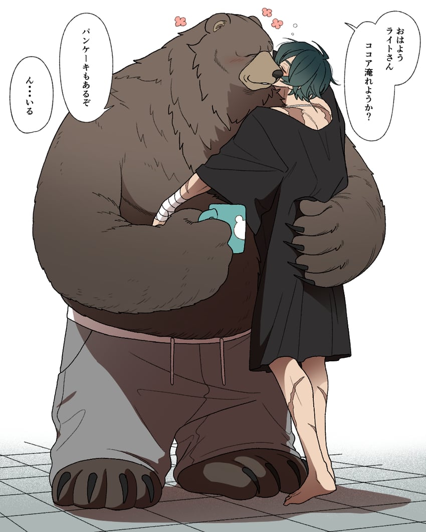 lighter and ben bigger (zenless zone zero) drawn by syabeo