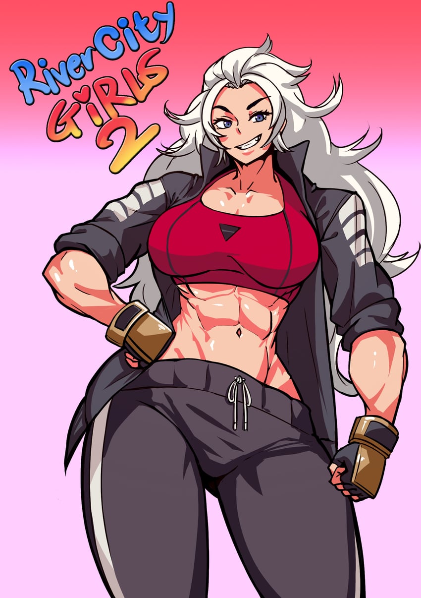 marian kelly (kunio-kun series and 2 more) drawn by cell_(fu_cell)