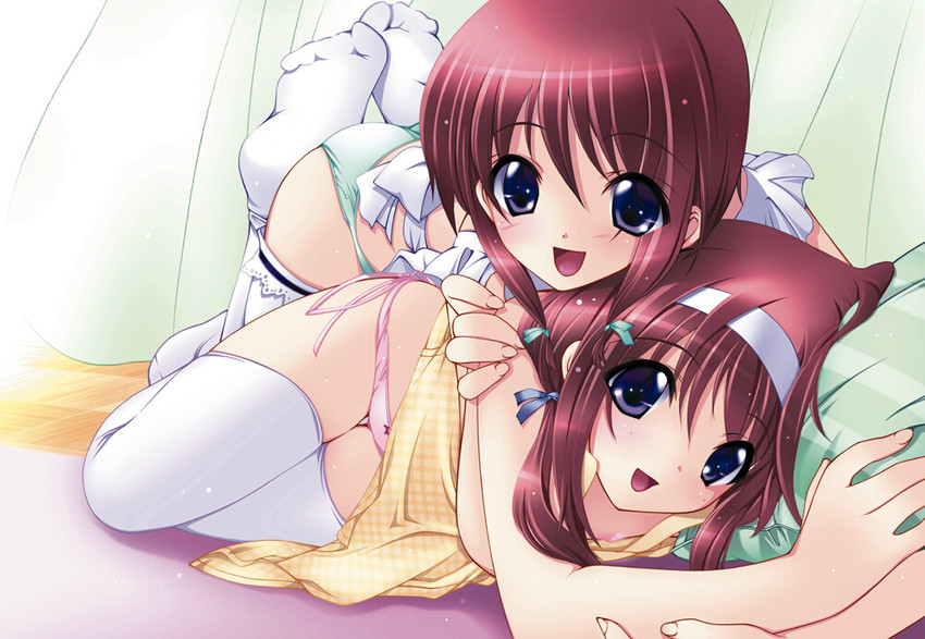 yuuki maya and yuuki miya (hobo-san to issho!) drawn by iizuki_tasuku
