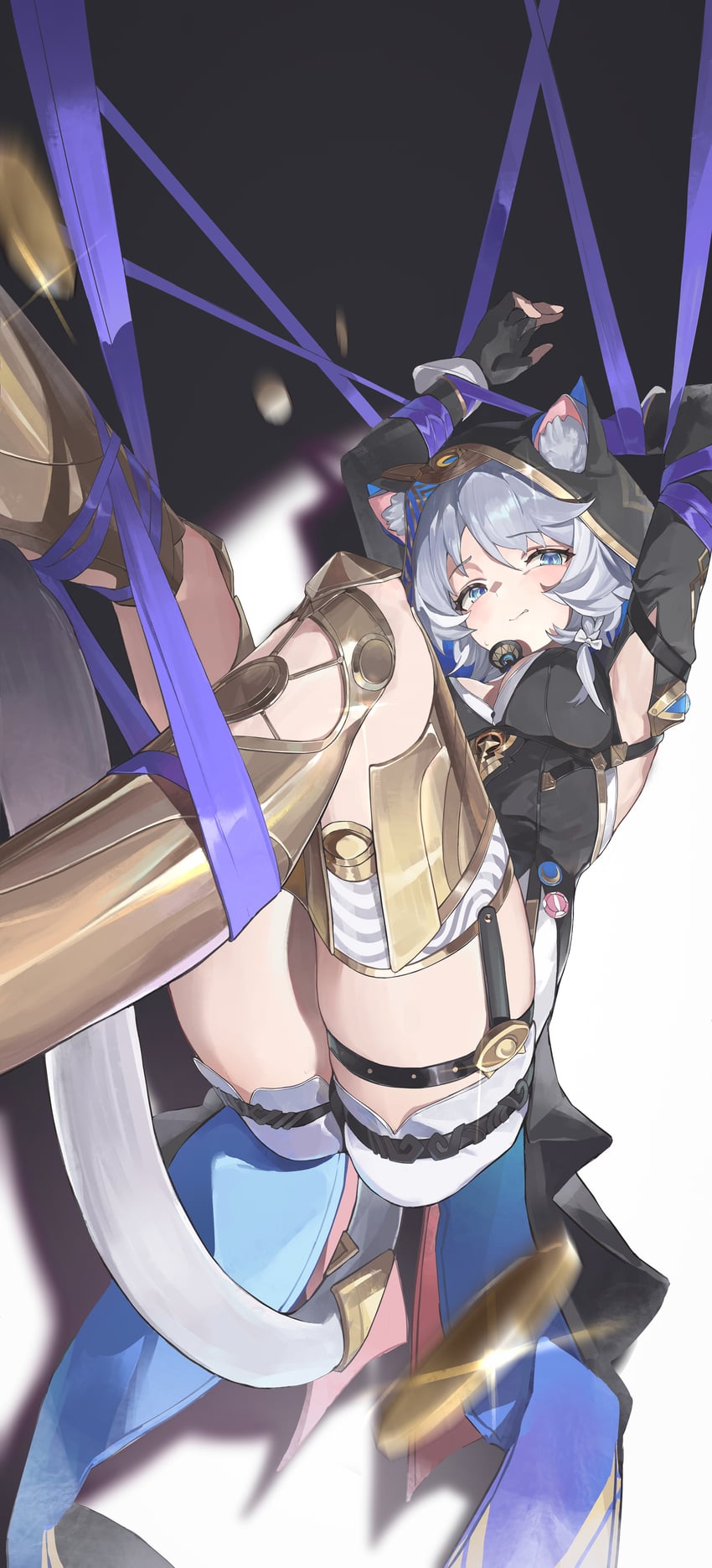 cipher (honkai and 1 more) drawn by berserker_r