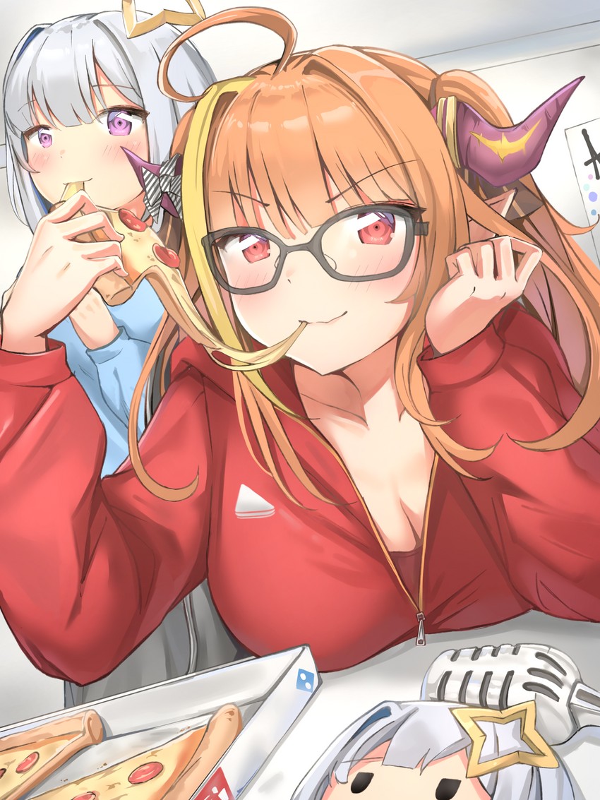 amane kanata and kiryu coco (hololive) drawn by eru_(aeeu2243)