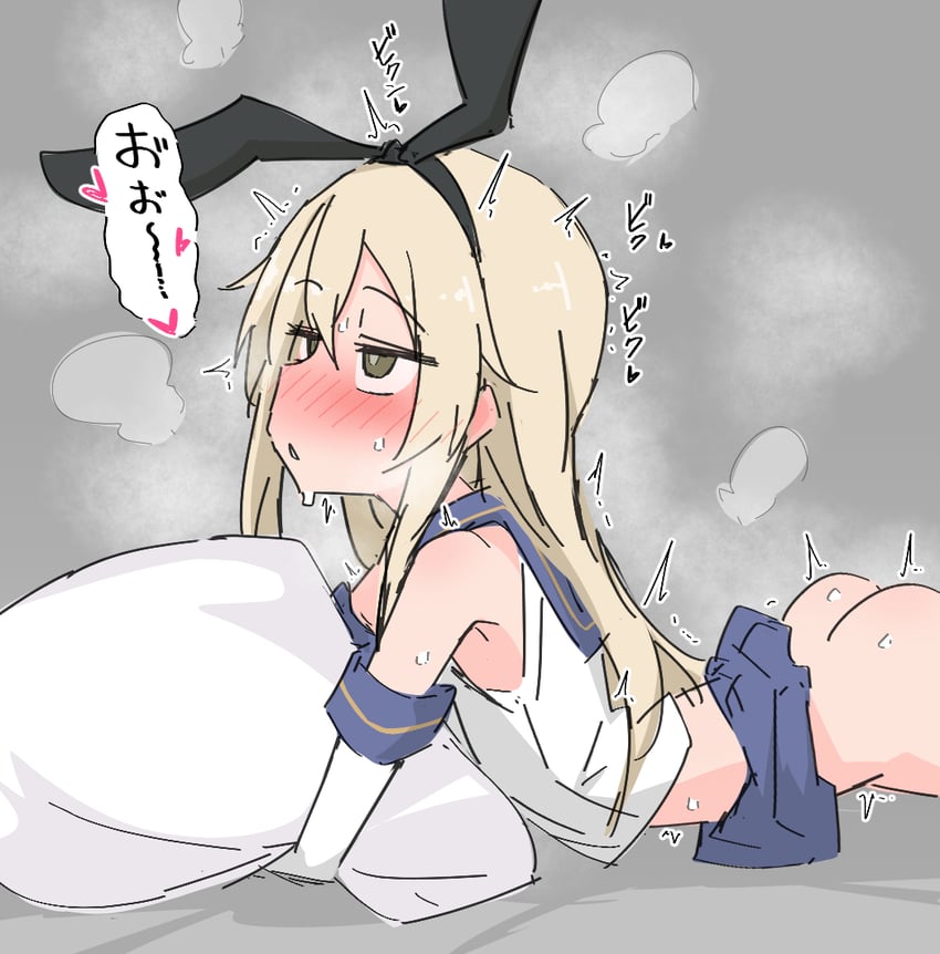 shimakaze (kantai collection) drawn by ame_(amechan17391739)