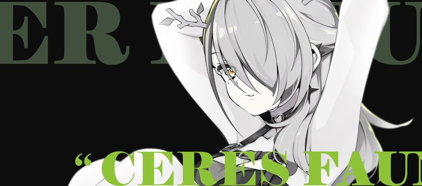 ceres fauna (hololive and 1 more) drawn by mpmrpjb