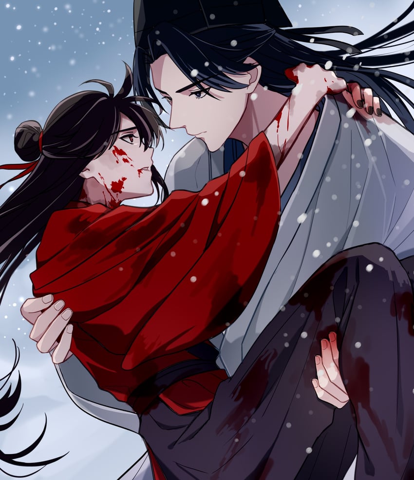li huowang and zhuge yuan (dao gui yi xian) drawn by moxiaobingbuxiao