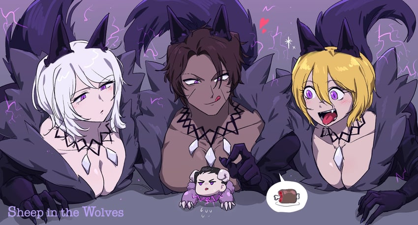 don quixote, faust, heathcliff, and meursault (project moon and 1 more) drawn by youngyeah57