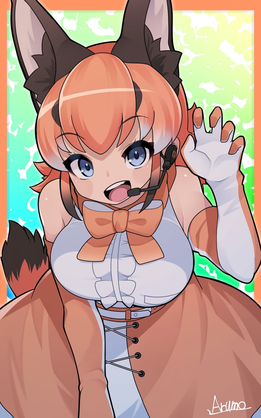 caracal (kemono friends and 1 more) drawn by ryuusui_arumo