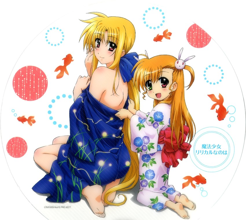 fate testarossa and vivio (lyrical nanoha and 1 more)