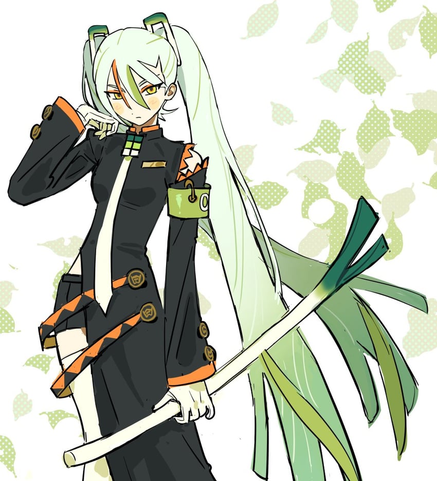 hatsune miku and fighting miku (pokemon and 2 more) drawn by mota_(motaberrie)