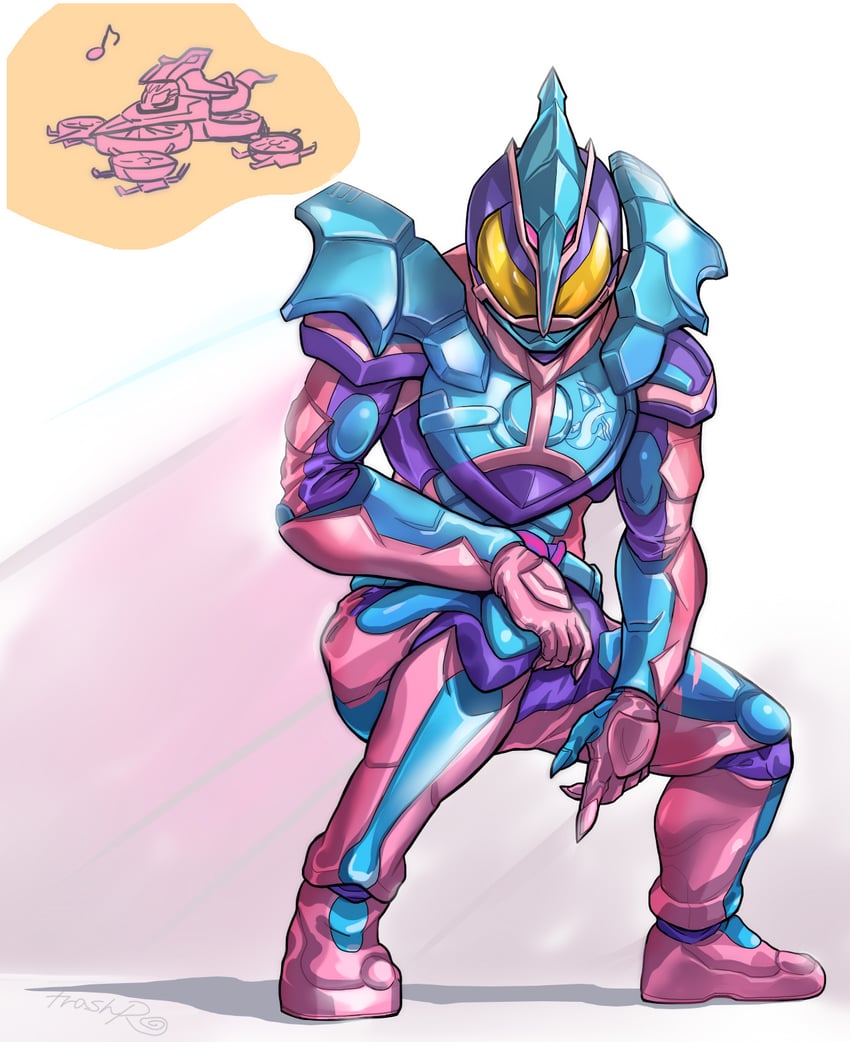 kamen rider revi and kamen rider vice (kamen rider and 1 more) drawn by huujyu