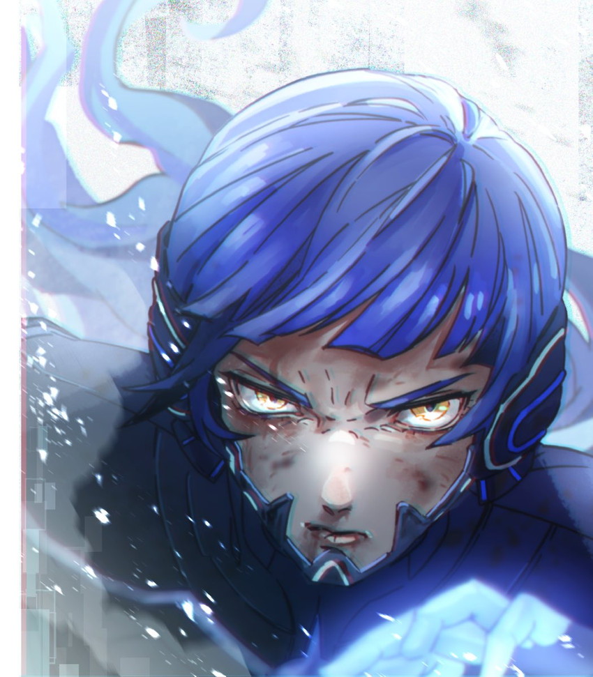 protagonist (shin megami tensei and 1 more) drawn by tori_(bromaticbrotrap)