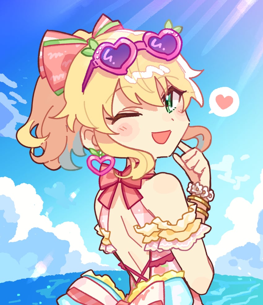 sakurai momoka (idolmaster and 2 more) drawn by kinakotatu