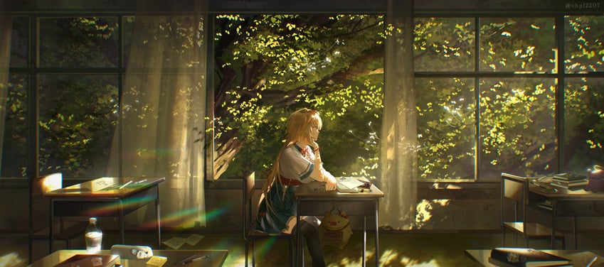 akai haato (original and 1 more) drawn by blep_(vhpl2207)
