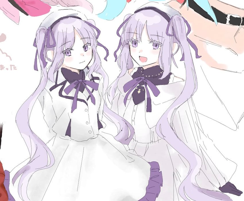 euryale, sei shounagon, and stheno (fate and 1 more) drawn by nishina_(nishina)