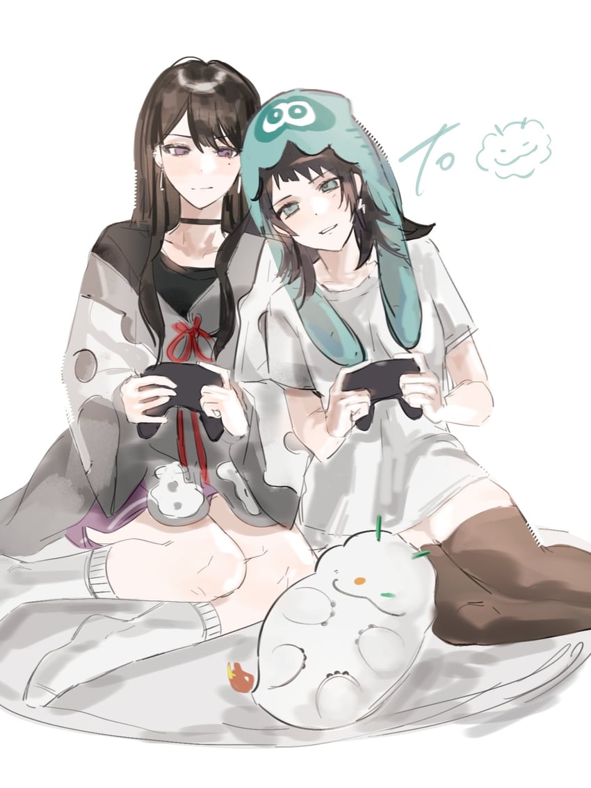 shiina taki and yahata umiri (bang dream! and 1 more) drawn by feiyu30903448