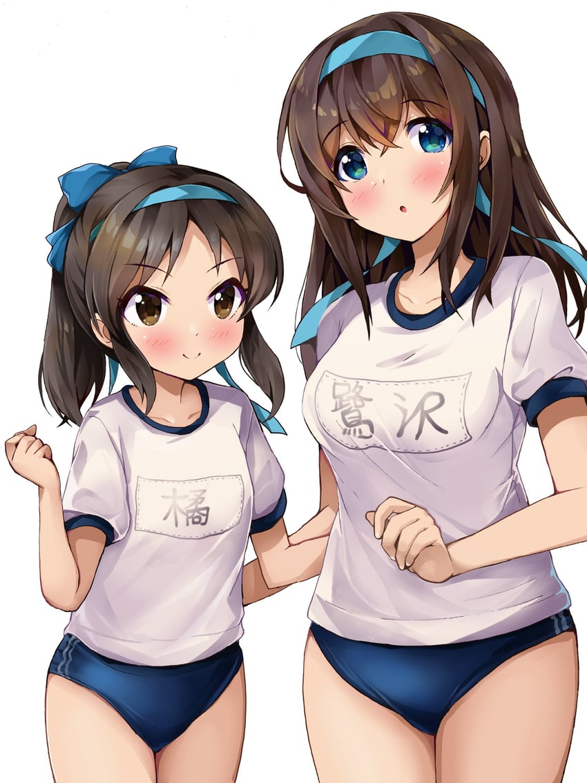 sagisawa fumika and tachibana arisu (idolmaster and 1 more) drawn by michii_yuuki
