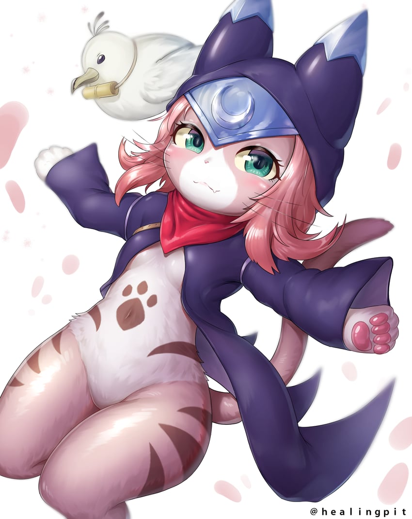 tsukino (monster hunter and 1 more) drawn by healingpit
