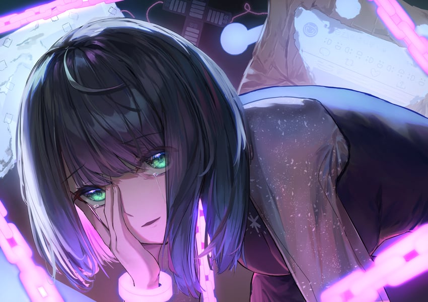 kurokawa akane (oshi no ko) drawn by solar_torch