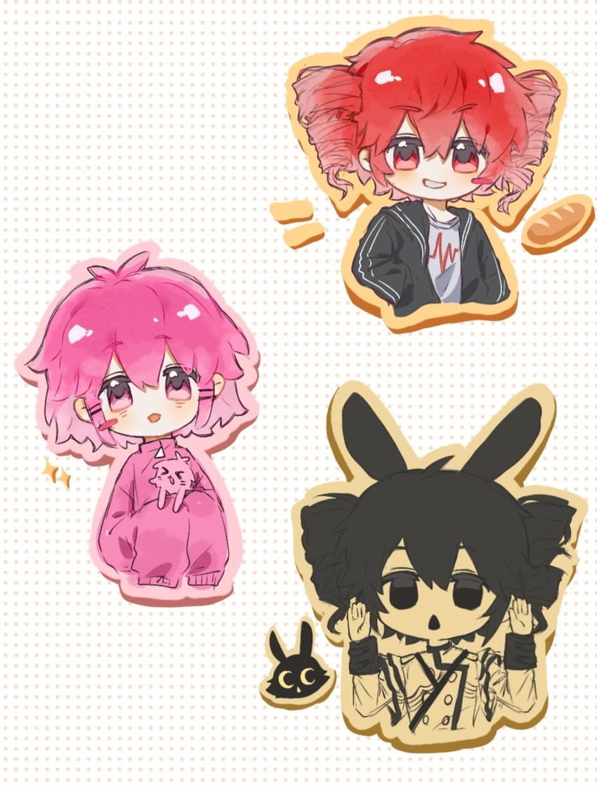 kasane teto (utau and 4 more) drawn by hanbaozi_(hnbozi429891)