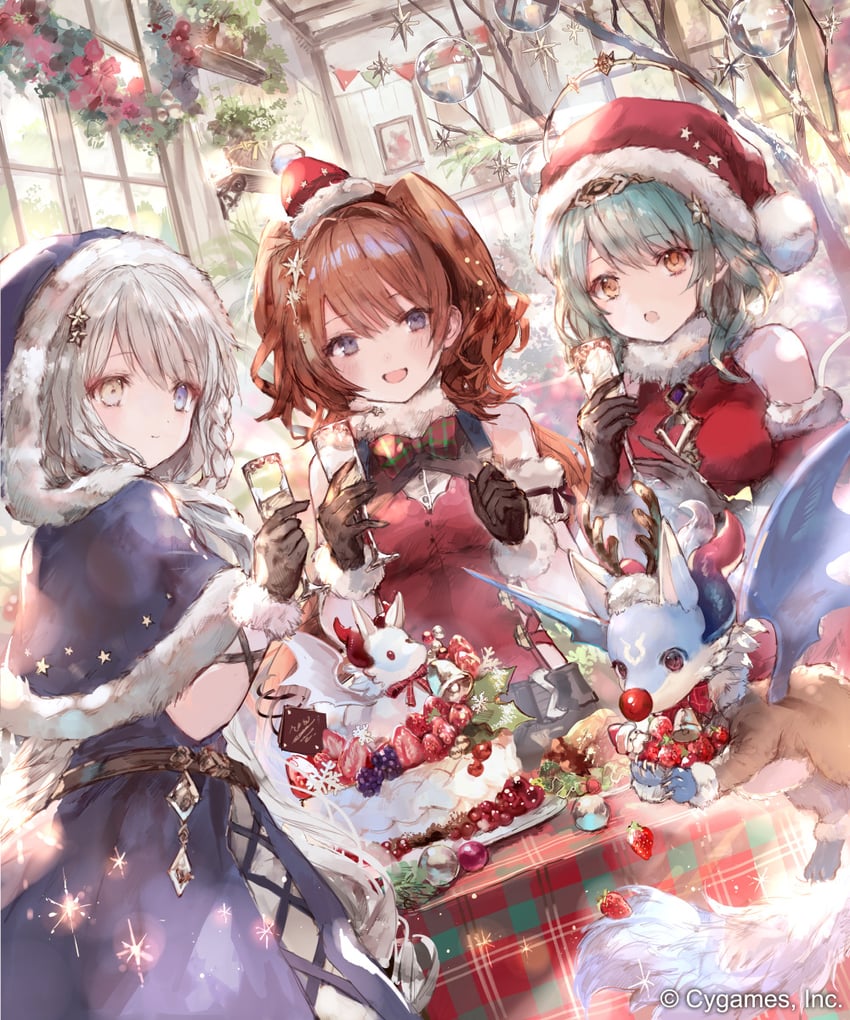 shingeki no bahamut and 1 more drawn by onineko