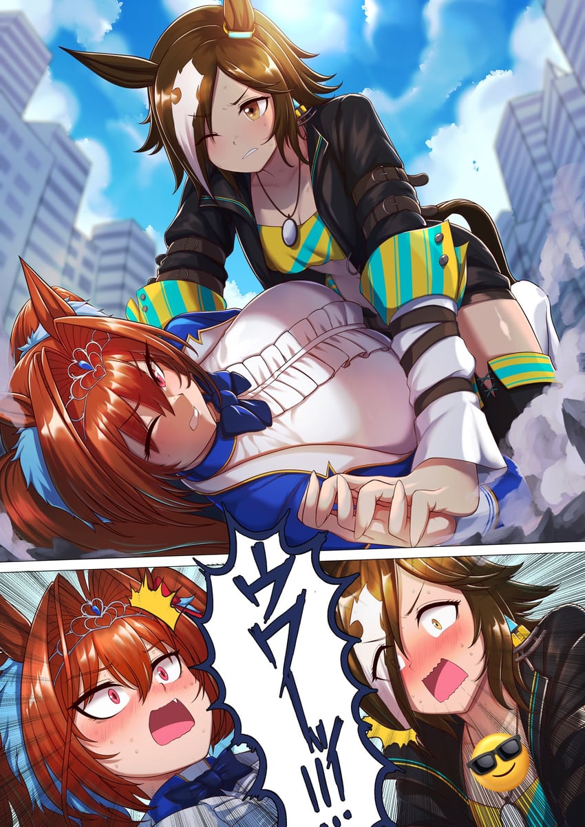daiwa scarlet and vodka (umamusume) drawn by same_kujira_(challenger_310)