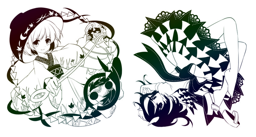 kijin seija and sukuna shinmyoumaru (touhou) drawn by sen1986
