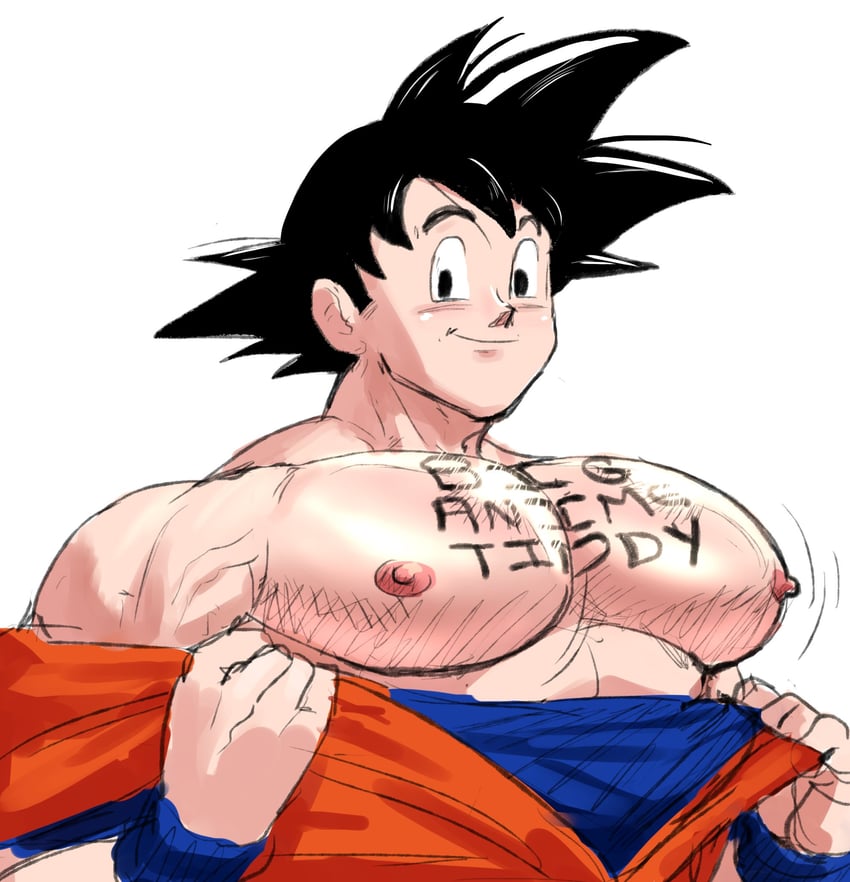 son goku (dragon ball and 1 more) drawn by carless_(ppanic)