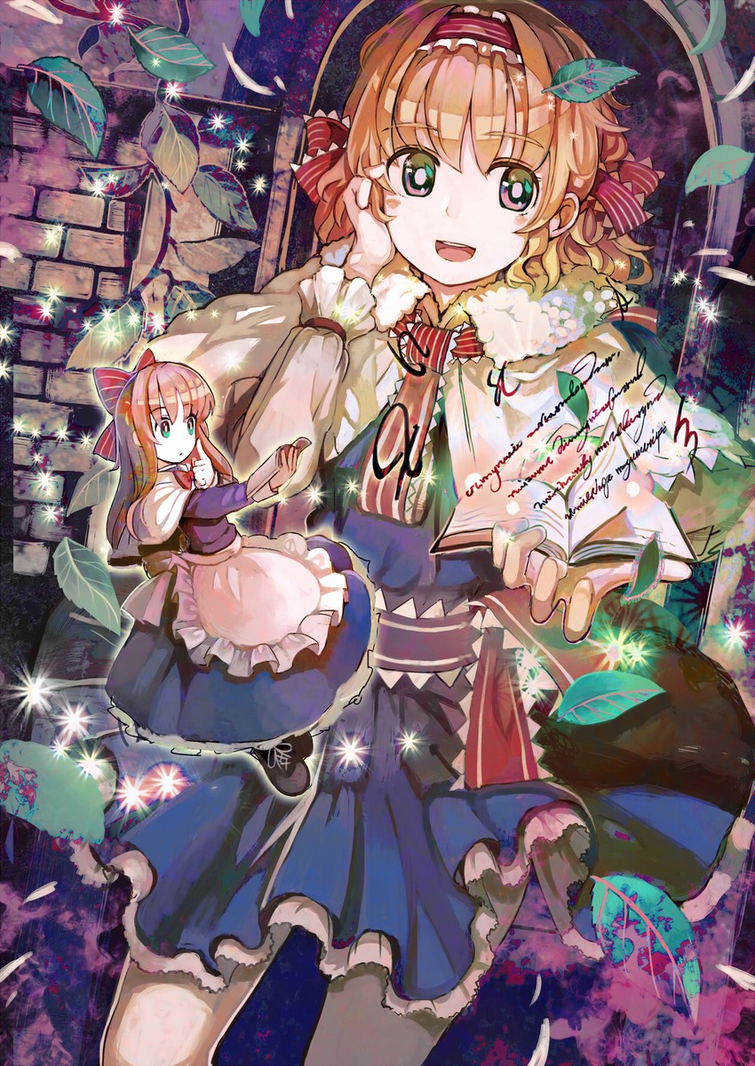 alice margatroid and shanghai doll (touhou) drawn by organ_derwald