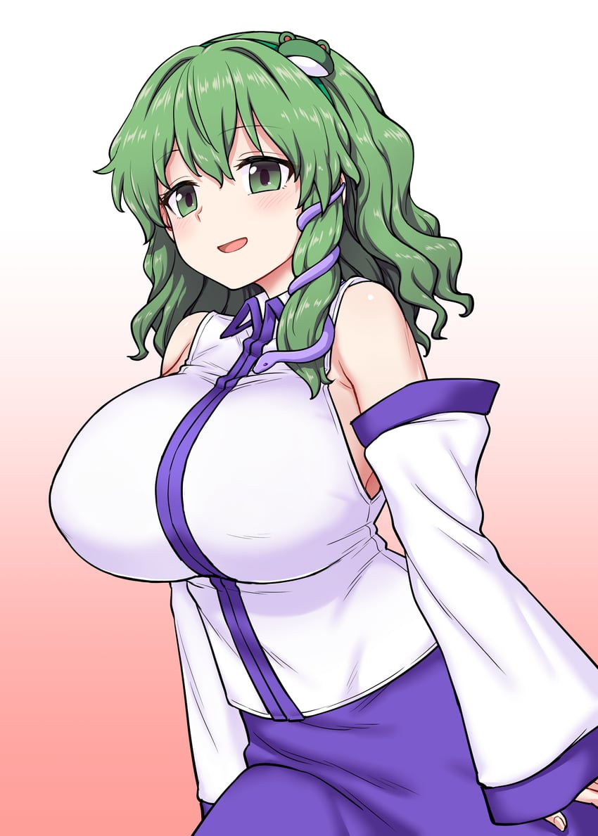kochiya sanae (touhou) drawn by itou_yuuji