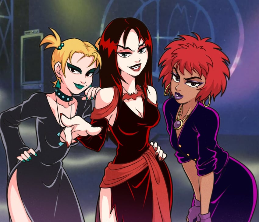 thorn, dusk, and luna (scooby-doo and 1 more) drawn by ta-na_(tana351)