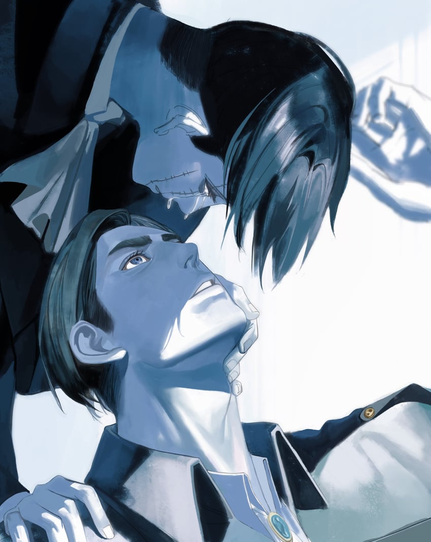 levi and erwin smith (shingeki no kyojin) drawn by vhfmrdktybsjogv