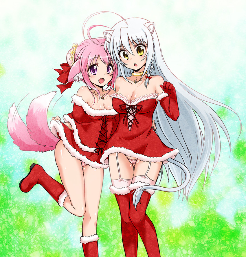 millhiore f. biscotti and leonmitchelli galette des rois (dog days) drawn by okino_matsushiro