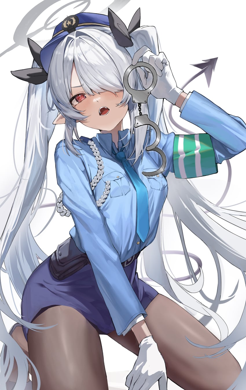 iori (blue archive) drawn by layer_(shinobu)