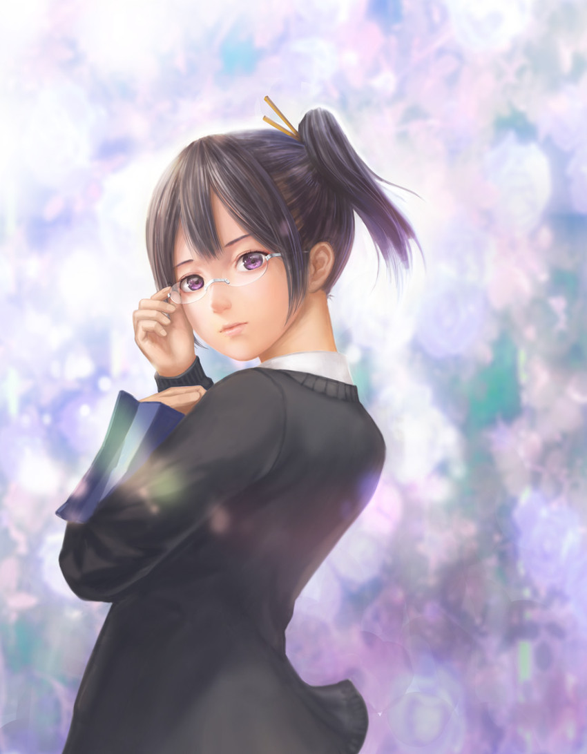 asagiri shiori (tamako market) drawn by zhenlin