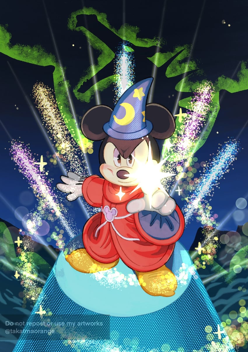 mickey mouse (mickey mouse & friends and 2 more) drawn by takatmaorange