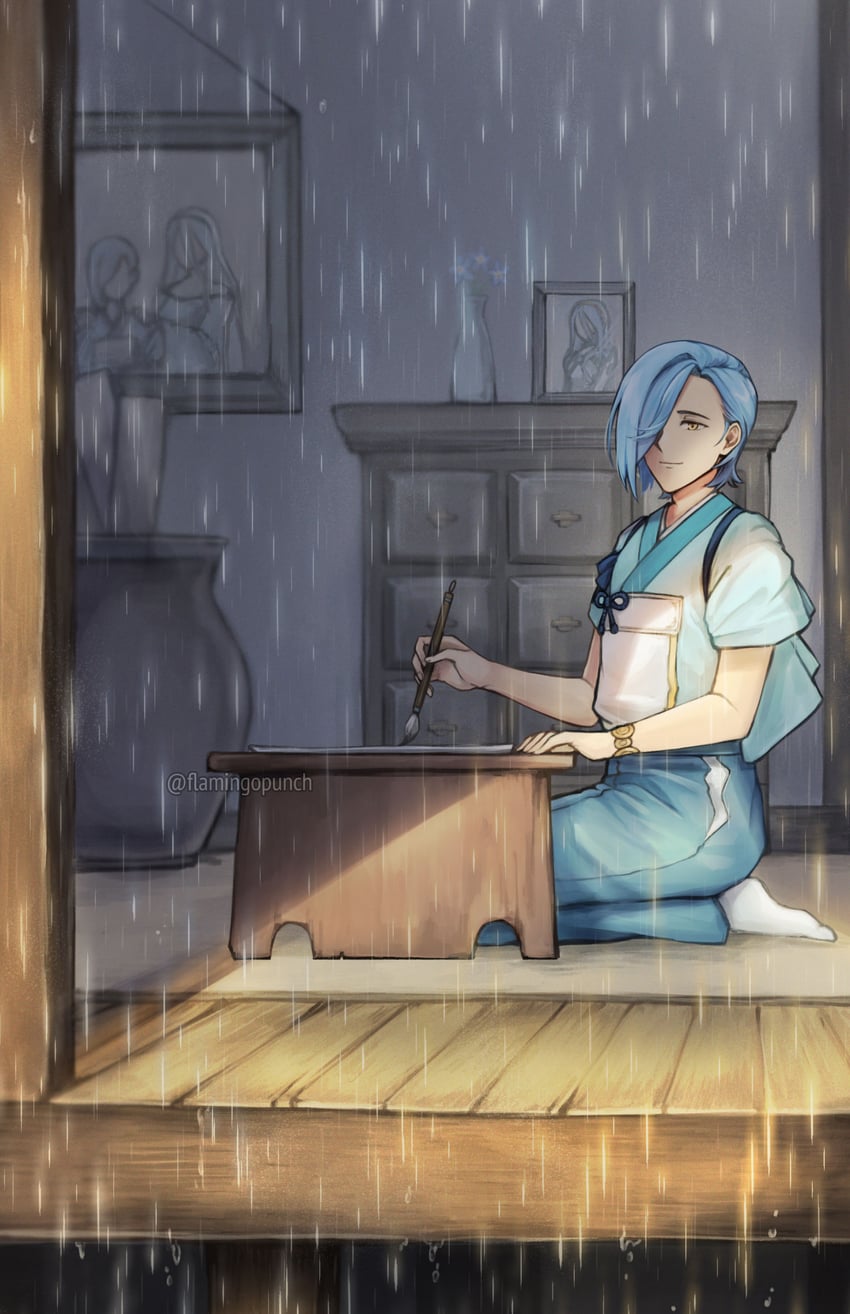 shigure (fire emblem and 1 more) drawn by flamingo_(eme324)