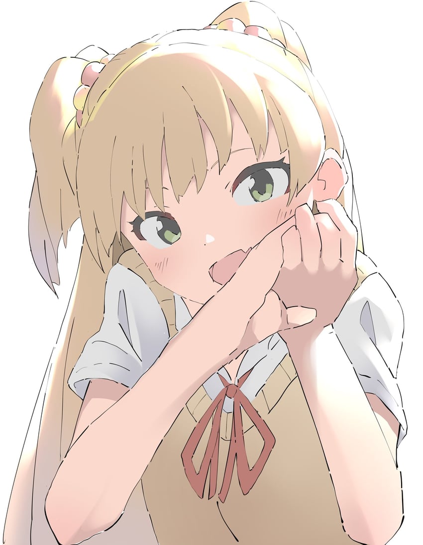 jougasaki rika (idolmaster and 1 more) drawn by fuyubone